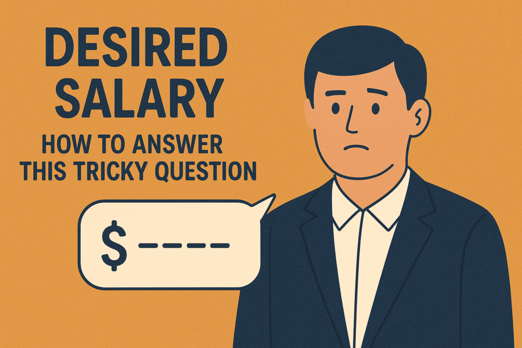 Desired Salary: How to Answer This Tricky Question