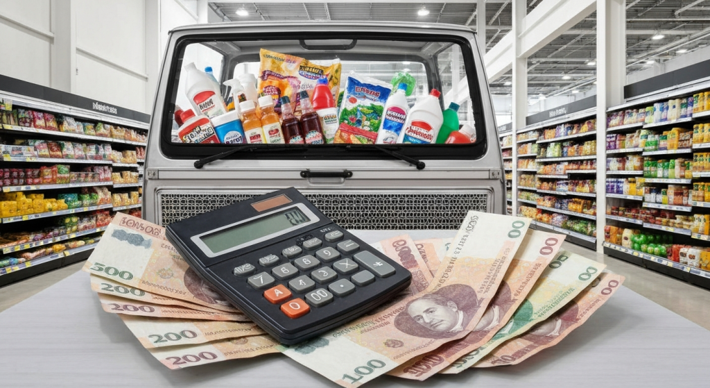Ahorro en el supermercado Argentina